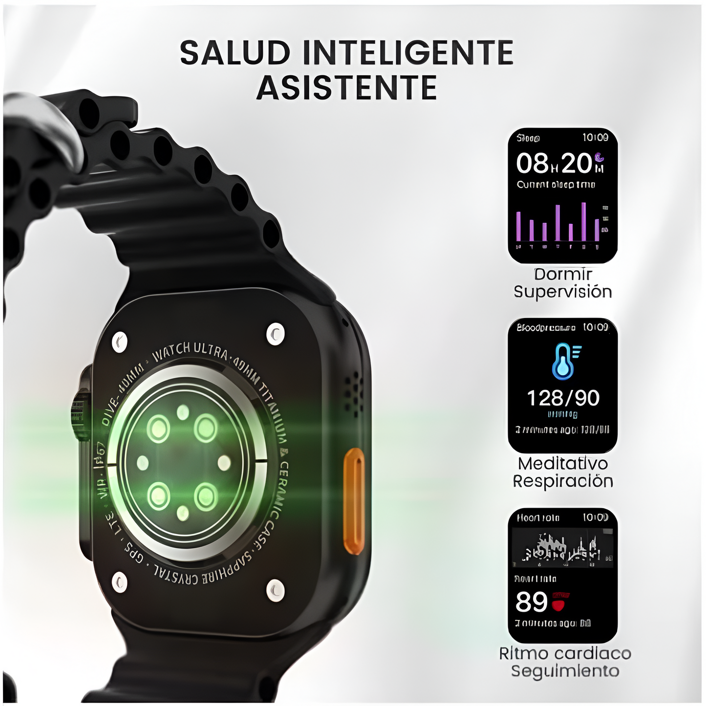 Smartwatch Inteligente 7 En 1 Modelo S100 Ultra 2